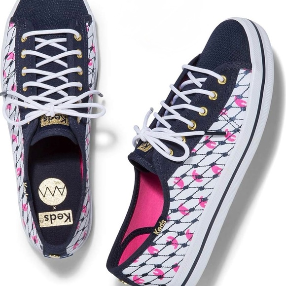 Keds Shoes - EUC!  Keds x Alaina Marie Kickstart Lobster Sneakers - Size 8.5